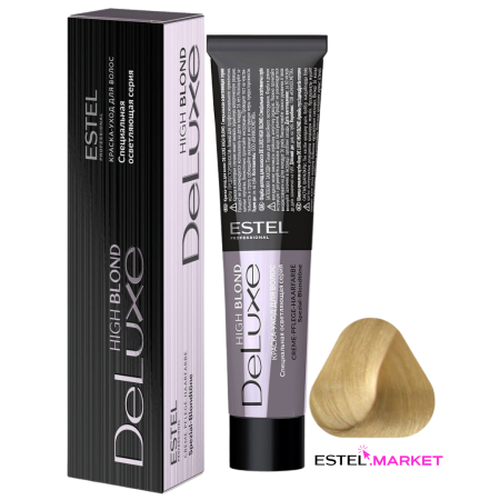 Estel De Luxe High Blond 100 Натуральный блондин ультра фото