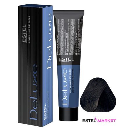 Estel DeLuxe 3/0 Темный шатен, 60 мл фото