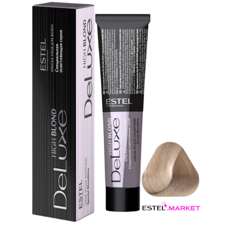 Estel De Luxe High Blond 116 Пепельно-фиолетовый блондин ультра фото