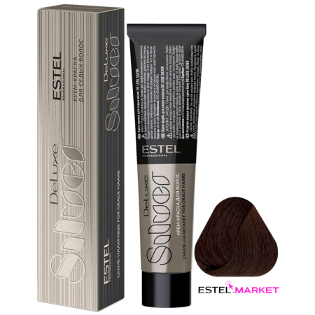 Estel DeLuxe Silver 5/45 Светлый шатен медно-красный фото