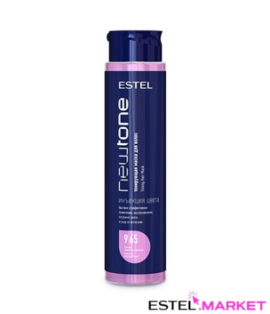 Estel NewTone Тонирующая маска для волос 9/65 Блондин фиолетово-красный, 400 мл фото