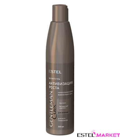 Estel Curex Gentleman Шампунь активизирующий рост волос, 300 мл фото