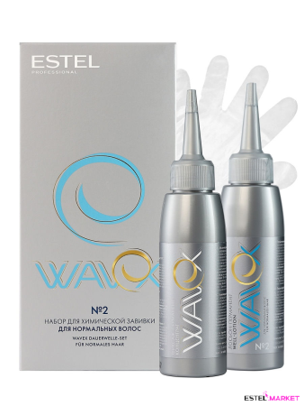 Estel Wavex Набор для химической завивки волос №2 для нормальных волос фото