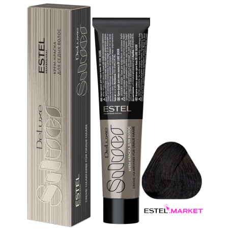 Estel DeLuxe Silver 4/0 Шатен фото