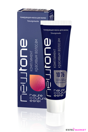 Estel NewTone Тонирующая маска для волос 10/76, 60 мл фото