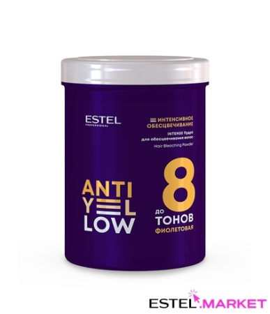 Estel Anti-Yellow Intense Пудра для обесцвечивания волос, 500 г фото