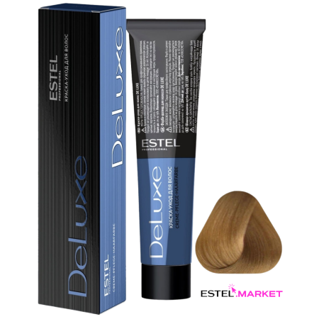 Estel DeLuxe 9/7 Блондин коричневый, 60 мл фото